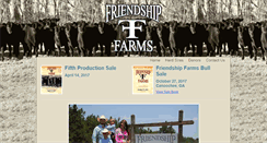 Desktop Screenshot of friendshipangus.com